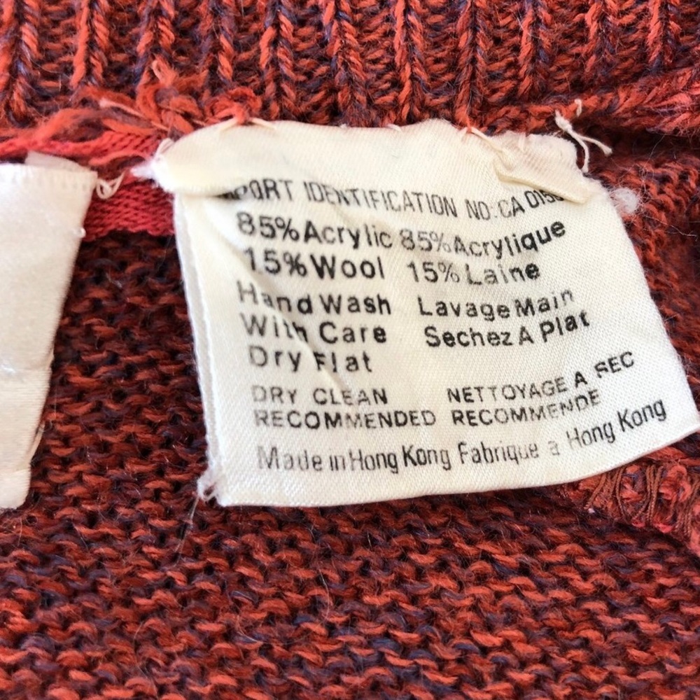 🔥🧡 💜🍁 Vintage Turtleneck Sweater Dress with Matching Scarf - Picture 10 of 11